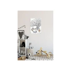 KomarWandbild Winnie the Pooh Playground 40x50 cm