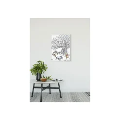 KomarWandbild Winnie the Pooh Playground 40x50 cm