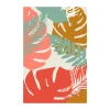KomarWandbild Winter Tropics Black Panther Plants 50x70 cm