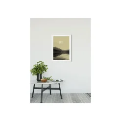 KomarWandbild Word Lake Hush Sand 50x70 cm