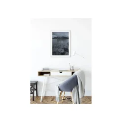 KomarWandbild Word Lake Silence Steel 50x70 cm