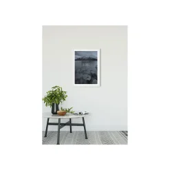 KomarWandbild Word Lake Silence Steel 50x70 cm