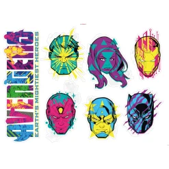 KomarWandtattoo Avengers Mightiest Heroes 100x70 cm