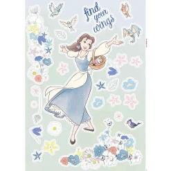 KomarWandtattoo Belle find your Wings 50x70 cm