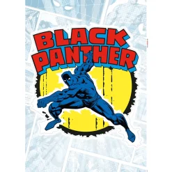 KomarWandtattoo Black Panther Comic Classic 50x70 cm