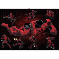 KomarWandtattoo Deadpool Posing 100x70 cm