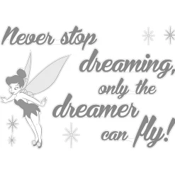 KomarWandtattoo Disney Never stop dreaming 50x70 cm