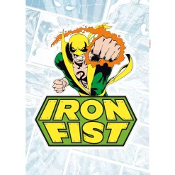 KomarWandtattoo Iron Fist Comic 50x70 cm