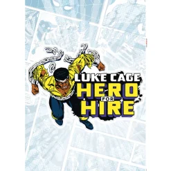 KomarWandtattoo Luke Cage Comic 50x70 cm