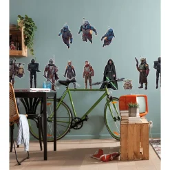 KomarWandtattoo Mandalorian Iconic Figures 100x70 cm