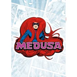 KomarWandtattoo Medusa Comic Classic 50x70 cm