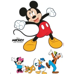 KomarWandtattoo Mickey and Friends 50x70 cm