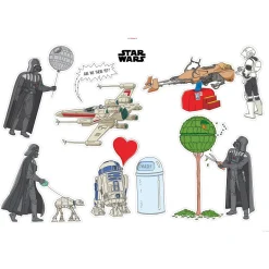 KomarWandtattoo Star Wars Treatment 100x70 cm