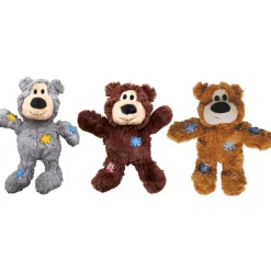 Kong HSZ Wild Knots Bear M/Lm. Squeaker Polyester Baumwolle