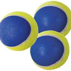 KONG Hundespielzeug Squeakair Ultra Balls Durchmesser 7 cm 3 Stück
