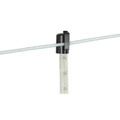 Kopfisolator T-Post für 40 mm schwarz