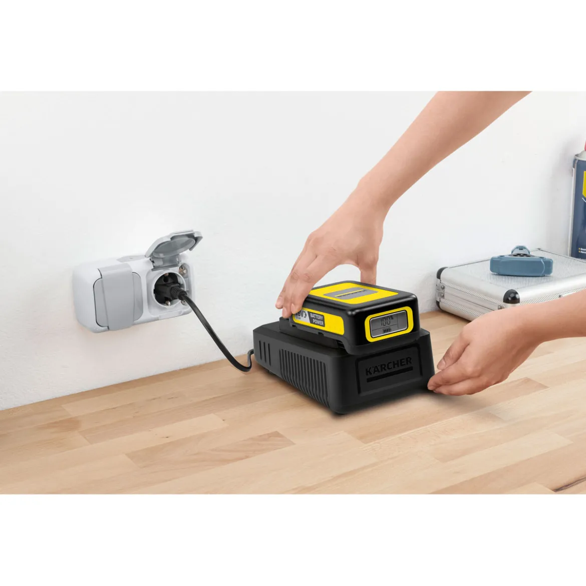 KärcherAkku und Ladegerät Starter Kit Battery Power 18/25