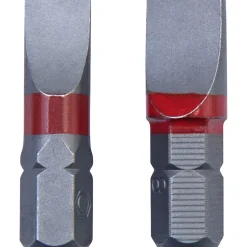 Krone Bit Schlitz 1,2 x 6,5/1,6 x 8 mm 2 Stück