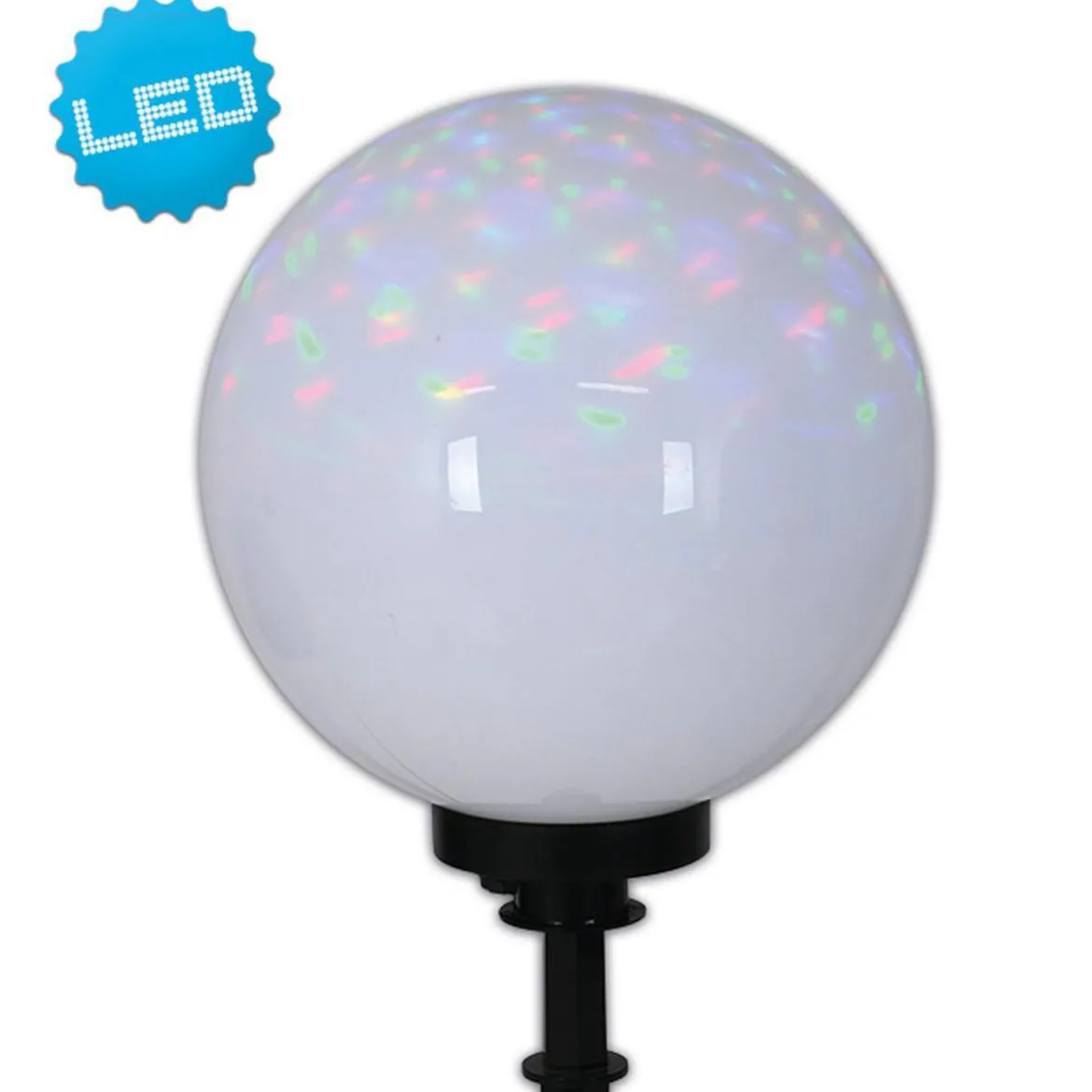 Kugelerdspießleuchte d: 20cmexkl. E 27/max. 40 Watt, IP44