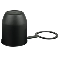 Kugelkupplungsschutzklappe, PVC, schwarz