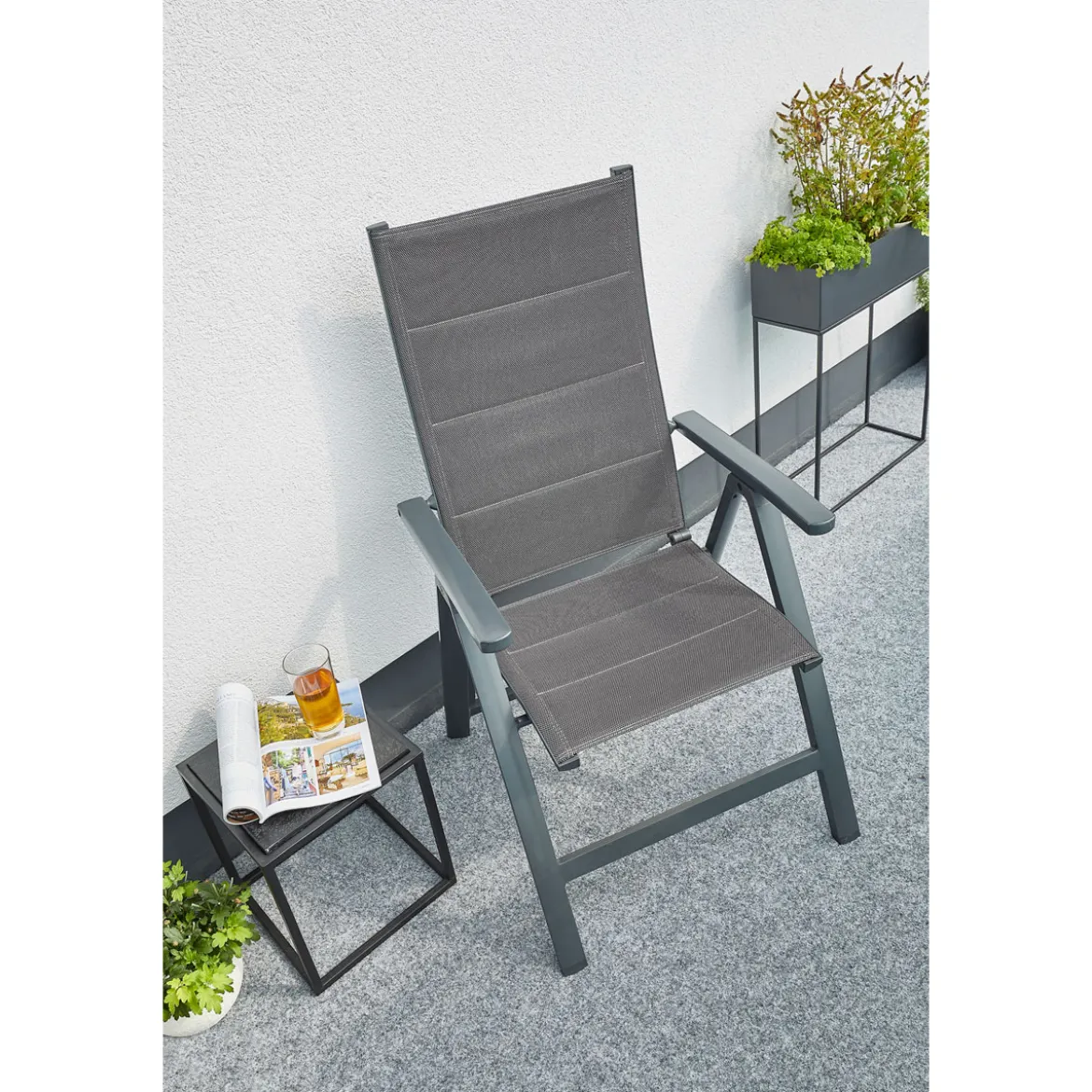 Kunstrasen Deco 300x200cm grau