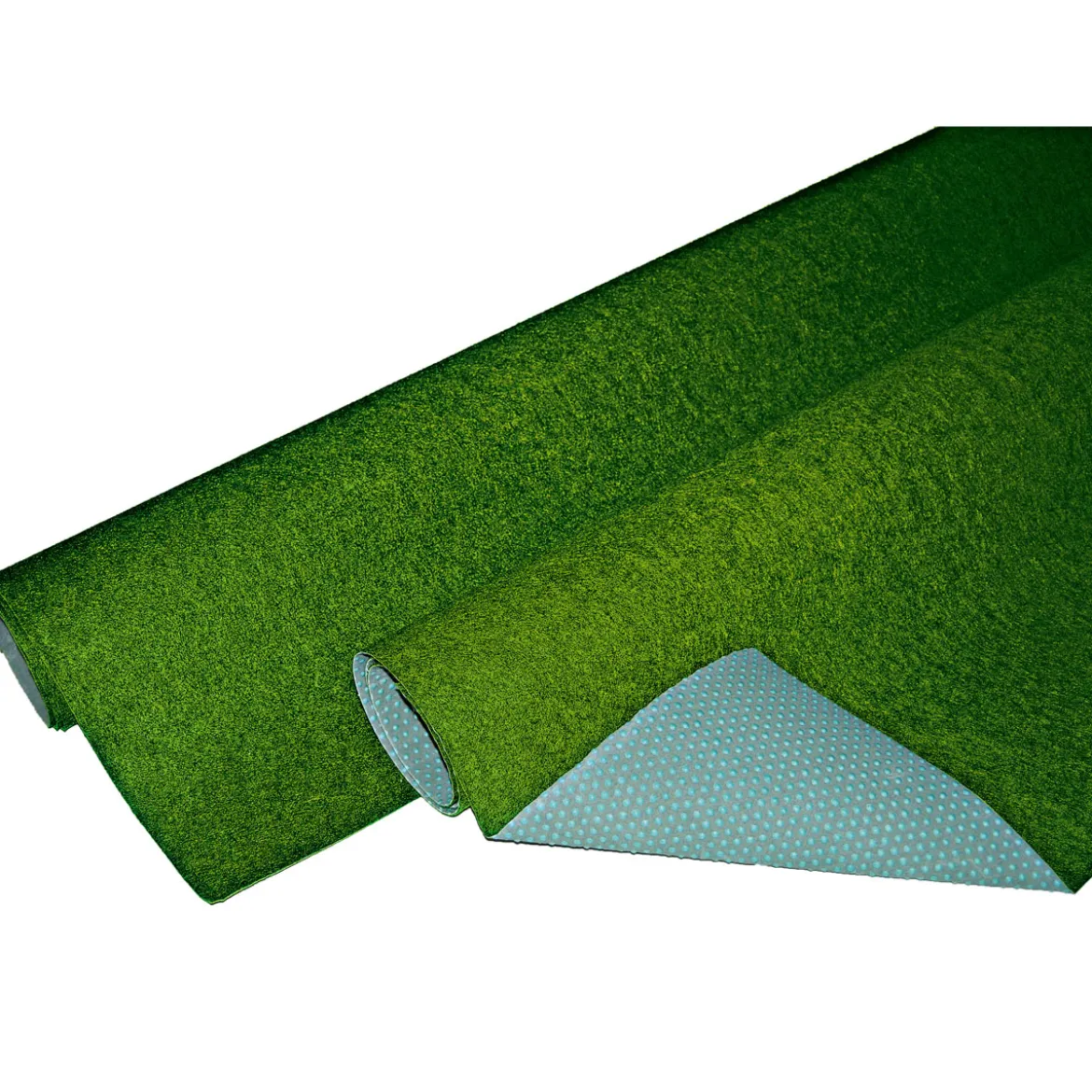 Kunstrasen-Teppich Alteria mit Noppen braun 200 cm