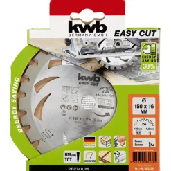 kwbDünnschnitt-Kreissägeblatt Easy Cut Durchmesser 150 mm