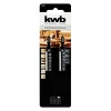 kwb HCS-Stichsägeblätter Down-Cut mit T-Schaft für Laminat und Holz fein, 2-tlg.117 mm