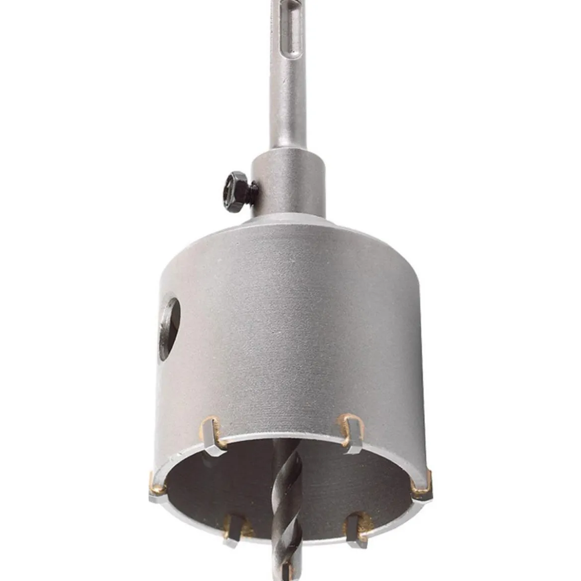 kwbHohlbohrkrone mit Schaft und Zentrierbohrer SDS Plus Durchmesser 66 mm