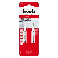 kwb HSS-BiM-Stichsägeblätter mit T-Schaft für Metall fein, 2-tlg. 97 mm