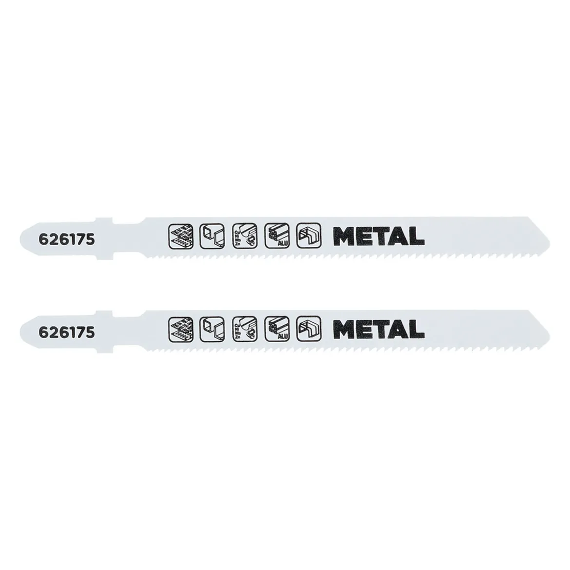 kwb HSS-BiM-Stichsägeblätter mit T-Schaft für Metall fein, 2-tlg. 97 mm