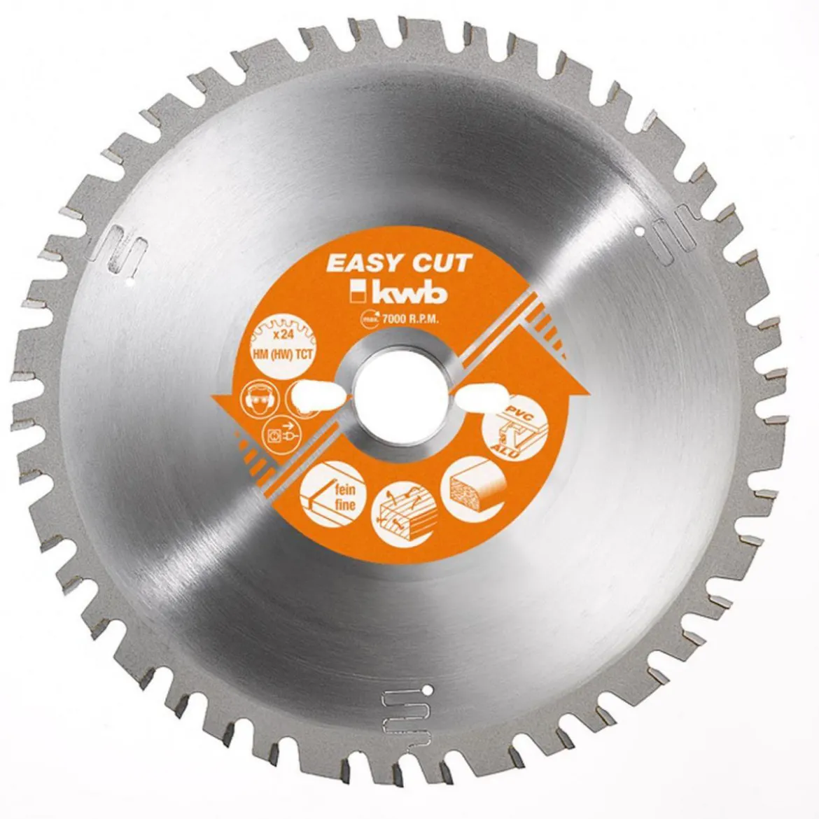 kwbKreissägeblätter Easy Cut für Bau- und Tischkreissägen Durchmesser 315 mm