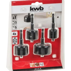 kwbLochsägensatz 4 teilig
