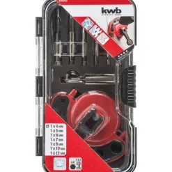 kwbLochsägen-Set Diamant 8 teilig Durchmesser 4-12 mm
