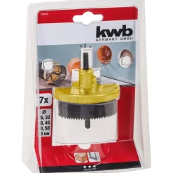 kwbMehrkranzlochsäge 7 teilig