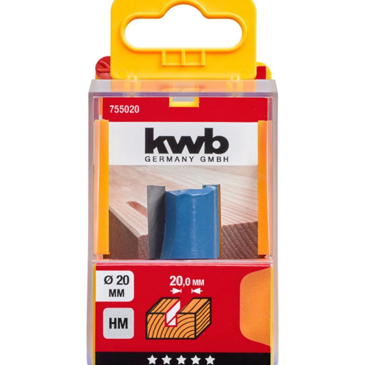 kwbNutfräser Durchmesser 20 mm