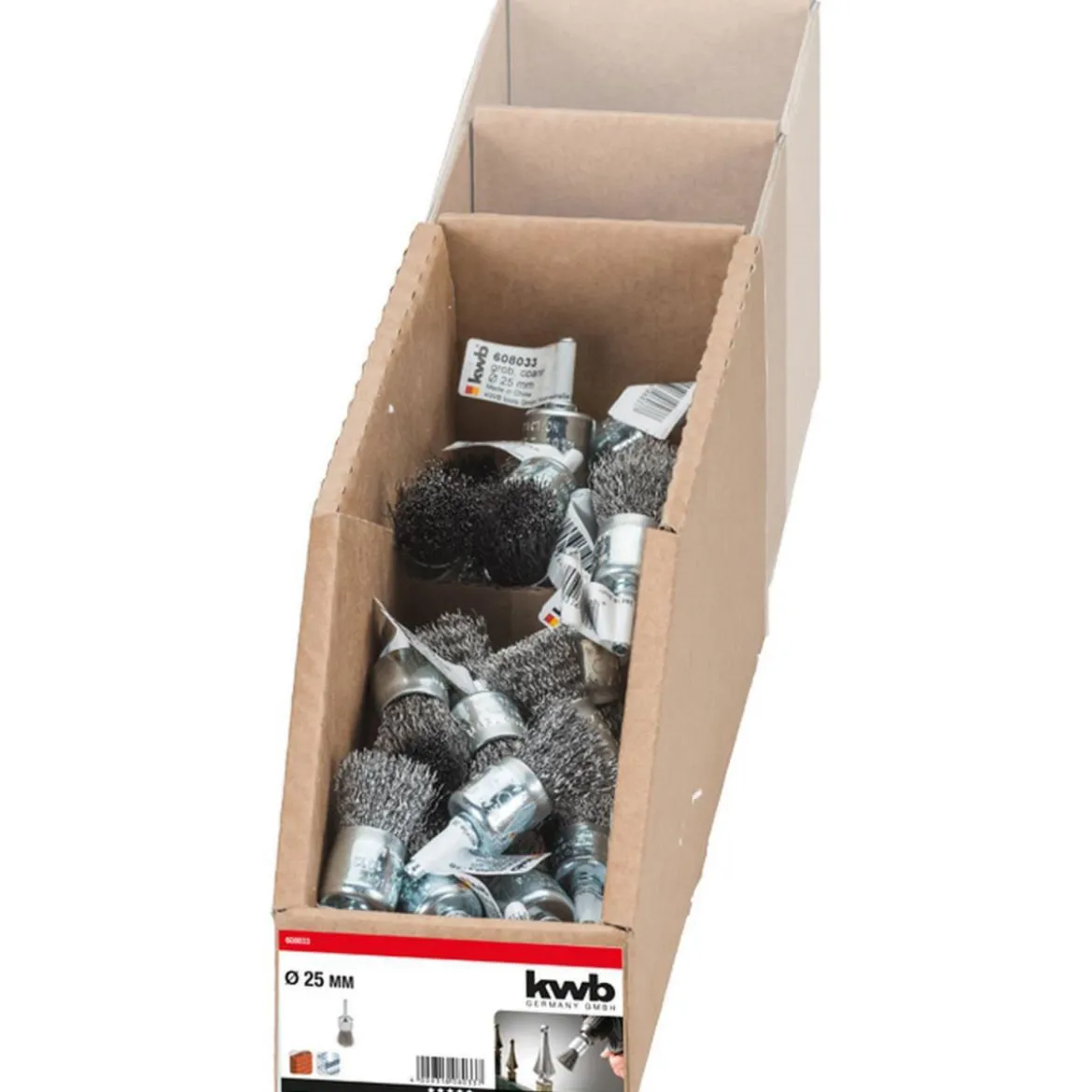 kwbPinselkopfbürste gewellt