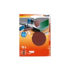 kwbSchleifscheiben Quick-Stick Holz und Metall Durchmesser 115 mm