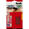 kwbSchleifstreifen Quick-Stick Holz und Metall 93 x 185 mm K80