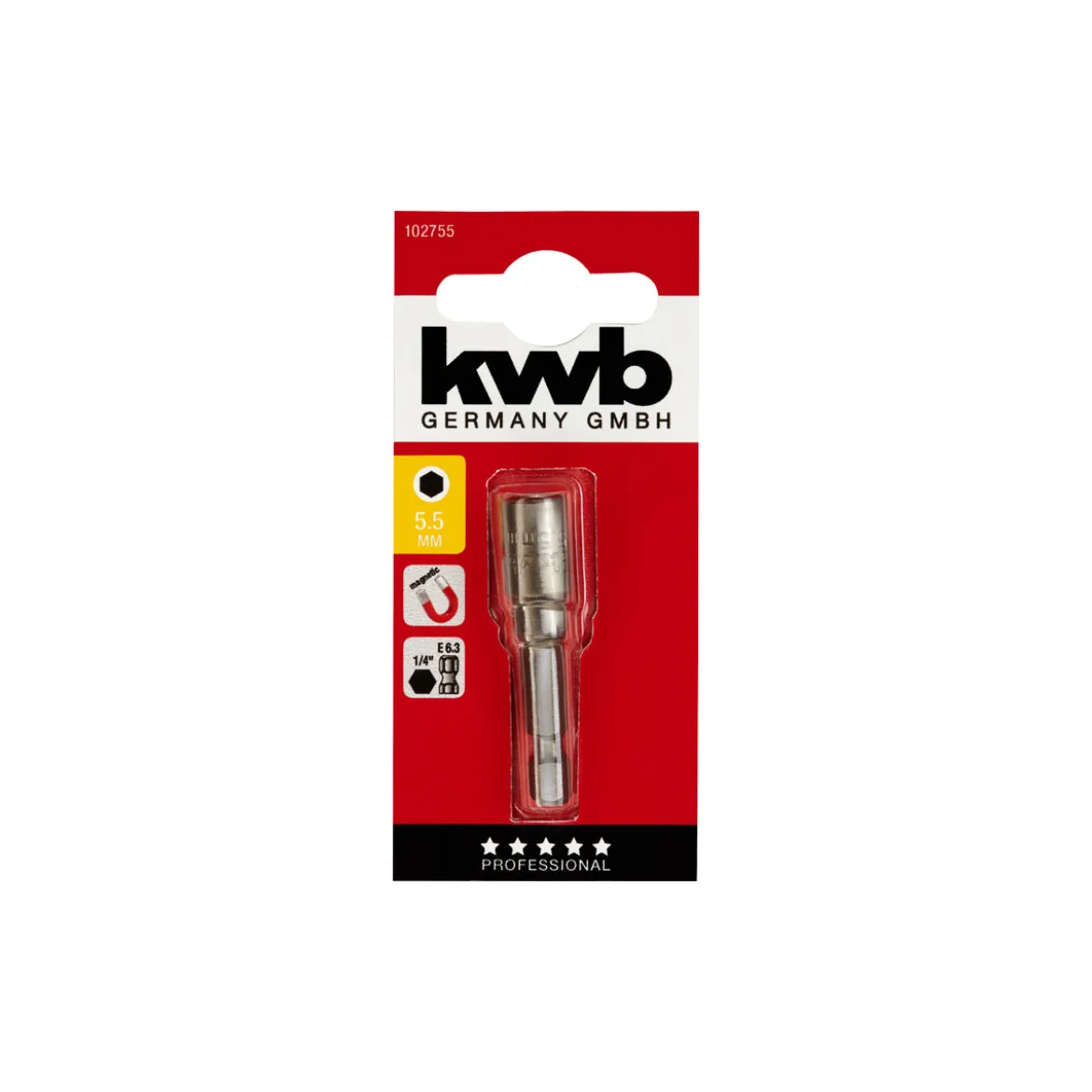 kwbSechskant-Steckschlüssel 5,5 mm