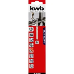 kwbSpiralbohrer Silver Star Durchmesser 2 mm