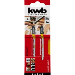 kwbStichsägeblätter Laminat Holzbearbeitung Kurve S20 2 Stück