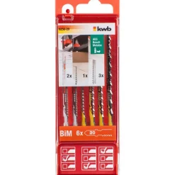 kwbStichsägeblätter-Set 6 teilig S20
