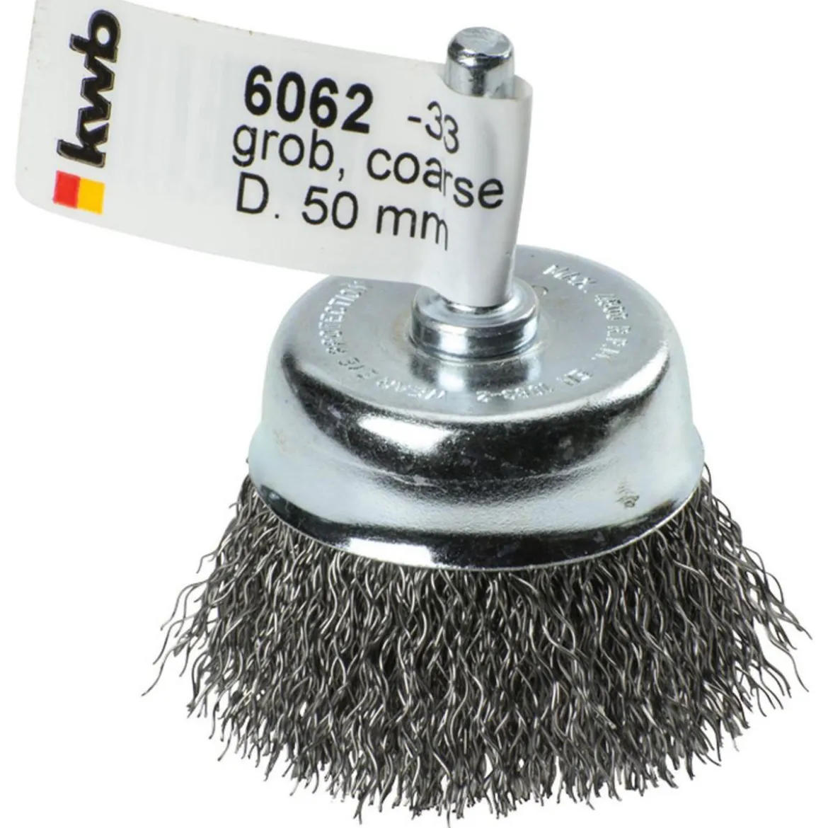 kwbTopfbürsten für Einsatz mit Bohrmaschinen und Akkuschraubern grob Durchmesser 50 mm