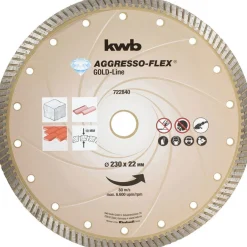kwbTrennscheiben Aggreso-Flex Gold-Line Diamant Durchmesser 230 mm