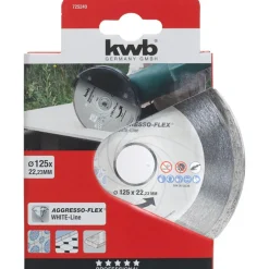 kwbTrennscheiben Aggreso Flex White Line Diamant Durchmesser 125 mm