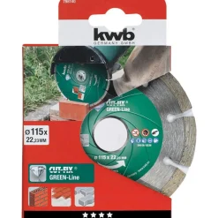 kwbTrennscheiben Diamant Cut-Fix Green-Line Durchmesser 115 mm