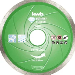 kwbTrennscheiben Diamant Fliesen Cut Fix