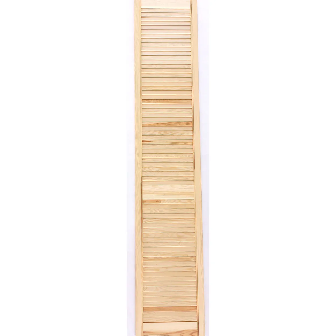 Lamellentür 242,2 x 49,4 x 2 cm Kiefer massiv