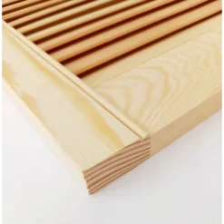 Lamellentür Kiefer natur 61,5 x 39,4 x 2 cm